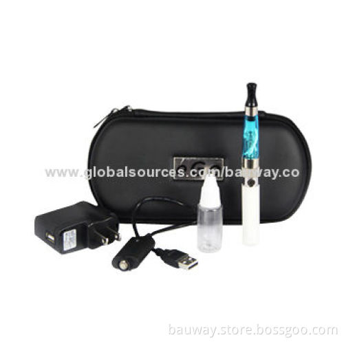Electronic cigarette starter kits, different clearomizers and batteries to choose, 7 colors